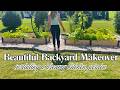 EXTREME Backyard Makeover | Dreamy Kitchen Garden Install | Before and After Yard Transformation
