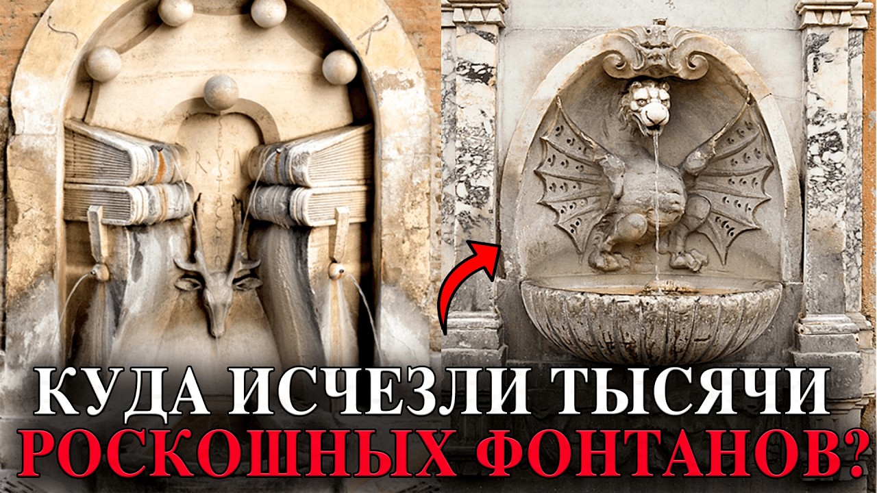 Почему ОНИ стёрли из истории глобальную сеть фонтанов Тартарии?