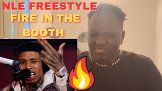 NLE ON DRILL BEATS?? NLE Choppa - Fire in the Booth REACTION