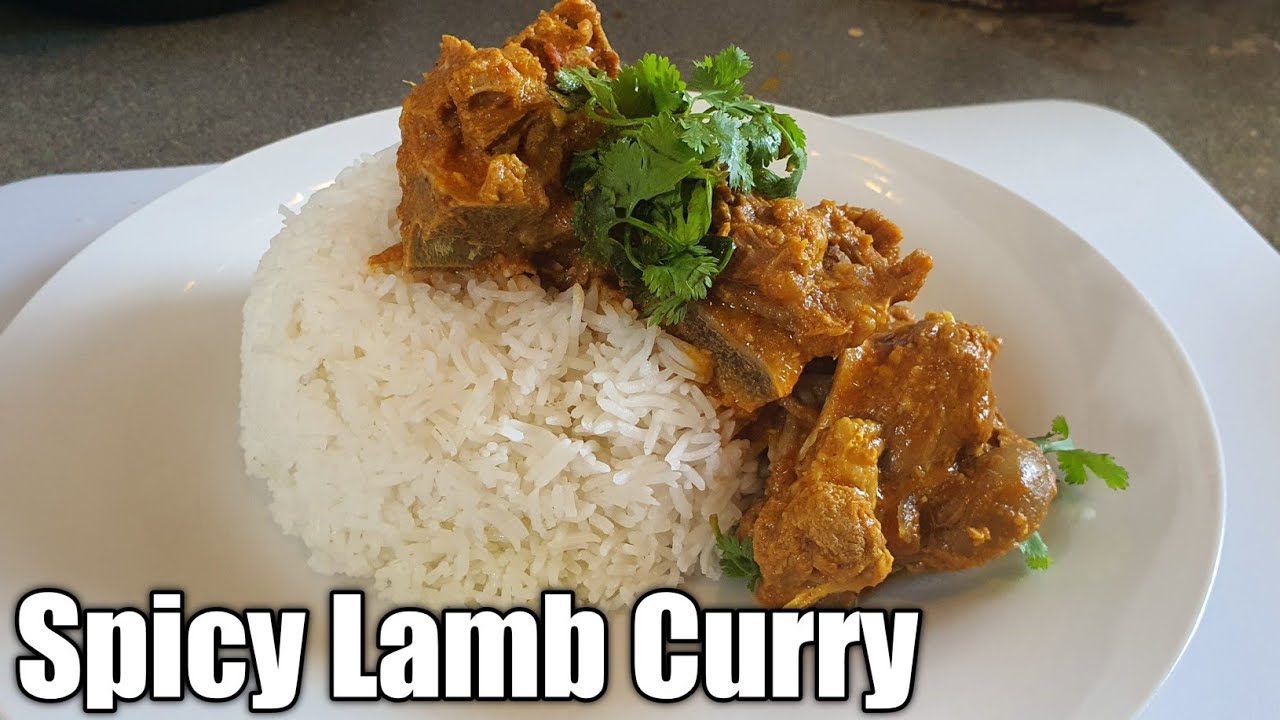 Spicy Lamb Curry / Restaurant Style / Spicy Lamb Curry Recipe - YouTube