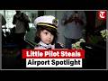 Little Pilot Steals Hearts at Jewar International Airport Inauguration