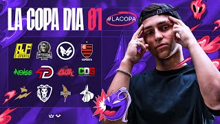 LA COPA 🏆 DIA 1 - DREAM TEAM, CRIAS, NOISE, FLAMENGO 💜