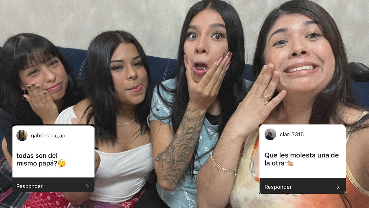 PREGUNTAS CON MIS HERMANAS/ LLORE😭