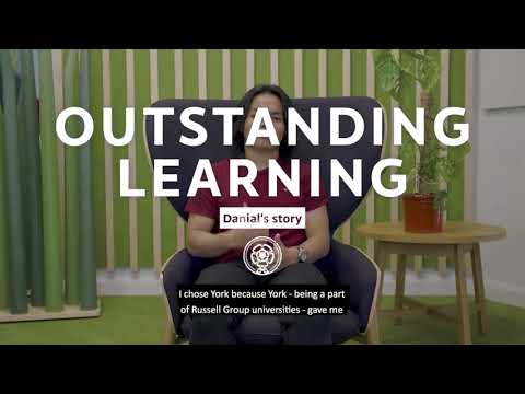 Discover York why the choice is York - Danial's story - Get the space you need to learn and grow. Meet Danial and discover why the choice is York.