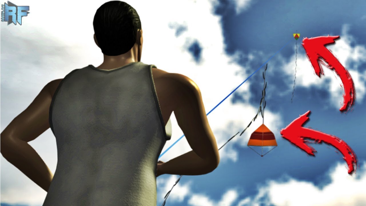 Jogo de Pipa - Cortei e Aparei o Ze Droguinha com Linha Chilena Azul