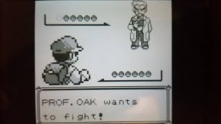 How To Battle Professor Oak in Pokemon Red/Blue/Yellow VC