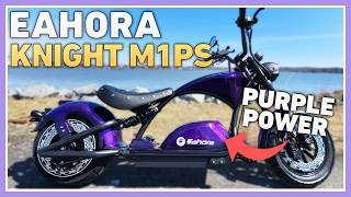 EAHORA…KNIGHT M1PS. Scooter…E-Motorcycle. It Makes Older Riders Feel Young and New Riders Cool!