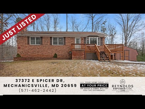 37372 E Spicer Drive, Mechanicsville, MD home video tour