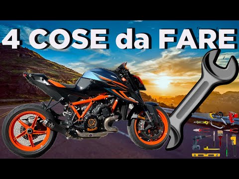 4 COSE da fare sulla MOTO prima di un VIAGGIO