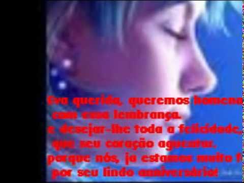 Parabens querida Eva