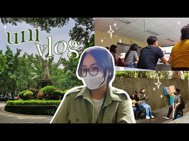 🌱 uni vlog: back to school in dlsu-d 📚 (multimedia arts student) | hanbi lee class=