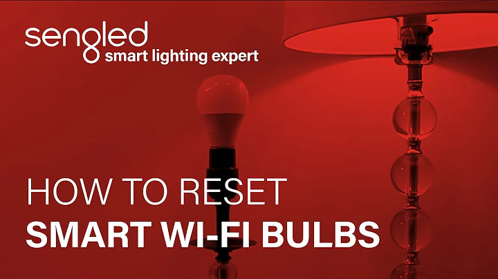 Resetting Sengled Wi-Fi Bulbs