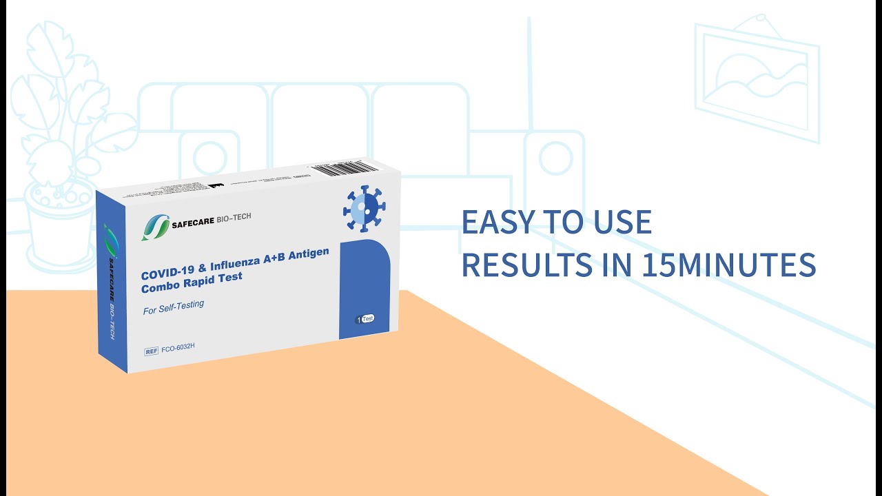 How to Use SAFECARE COVID-19 & Flu A/B Combo Self Test at Aome?