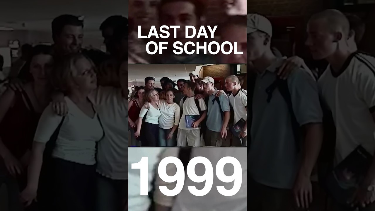 Saying Goodbye To High School In 1999 #shorts #highschool