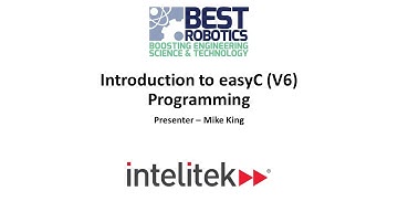 2022 Kickoff   Intro to EasyC V6 Programming Audio