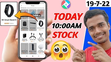 GetApps 10:00am Stock (19-7-22) Mi Smart Band 4 Avail In Stock 😱🔥