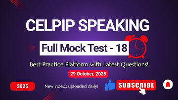 CELPIP Complete Speaking Test 18 #celpip #Globalsteps #celpip.globalsteps #acecelpip