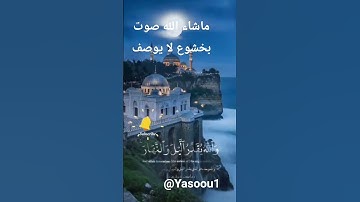 صوت بخشوع لا يوصف سورة المزمل ❤