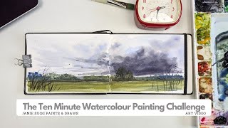 The Ten Minute Watercolour Painting Challenge