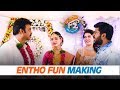 Entho Fun Song Making  Venkatesh Varun Tej Tamannah Mehreen  Anil Ravipudi  Dil Raju