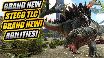 ALL NEW STEGO ABILITIES AND TLC BREAKDOWN GUIDE THE NEW STEGO IS SO OP!! || Ark STEGO TLC!!