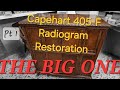 The Enormous CAPEHART 405-F 1938 Radiogram THE BIG RESTO! Pt1