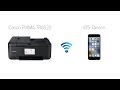 Setting up Your Wireless Canon PIXMA TR8520 - Easy Wireless Connect with an iOS Device