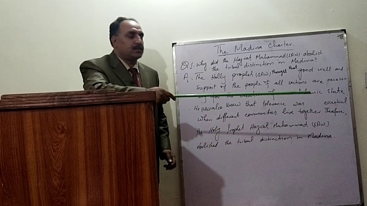 9 CLASS COMPREHENSION video 1 THE MADINA CHARTER