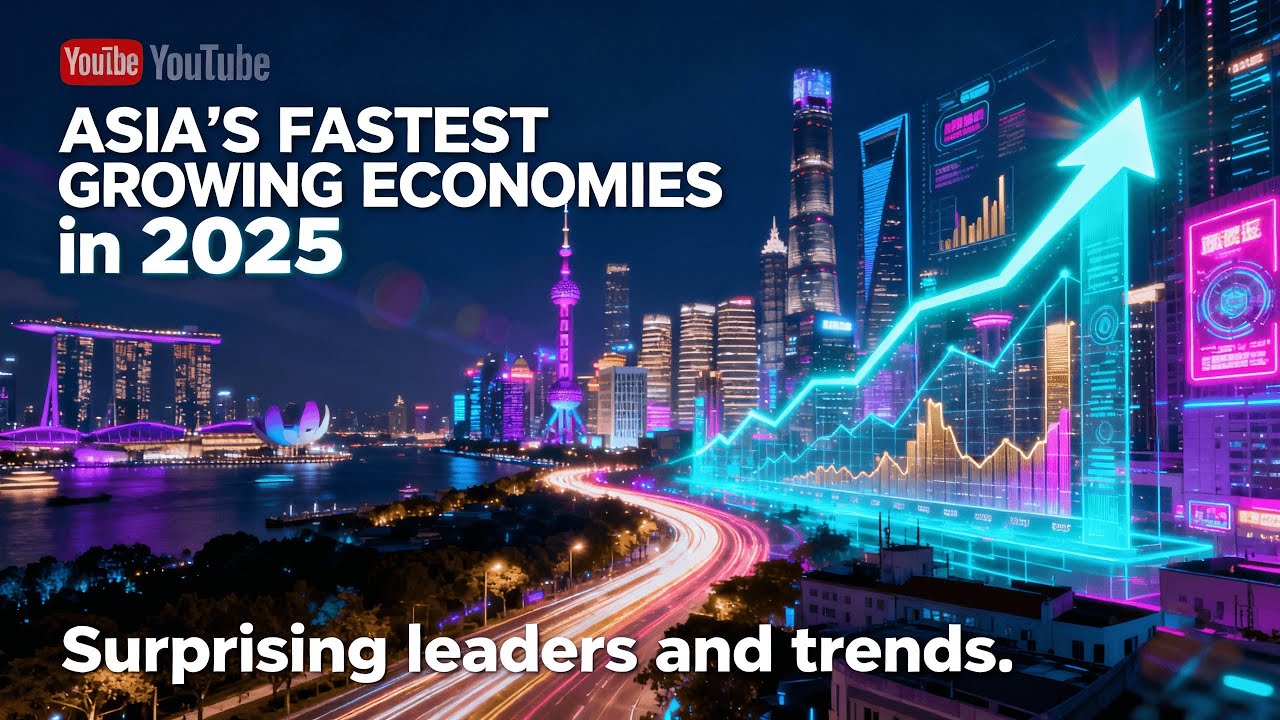 Asia’s Fastest Growing Economies in 2025 - YouTube