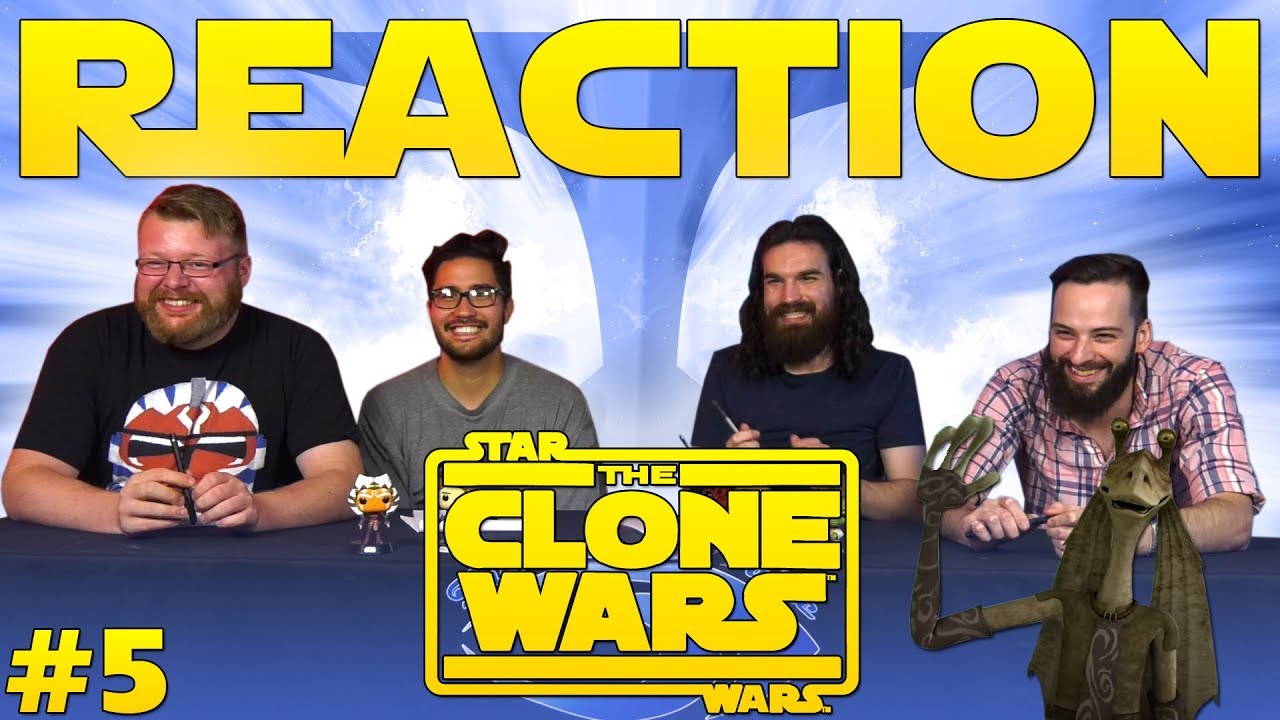 clone line  New Update  Star Wars: The Clone Wars #5 REACTION!! \