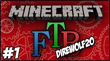 Minecraft: DireWolf20 Feed The Beast - Electric Jet Pack and Long Fall Boots #1