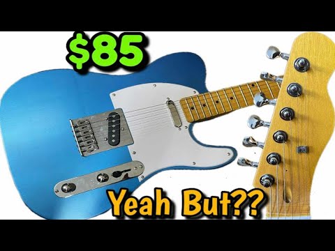 Are Leo Jaymz Telecaster Guitar Kits AWESOME??! Full Build With Some Small Upgrades!