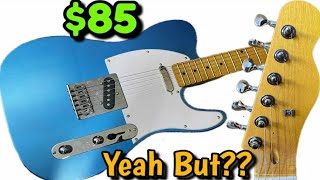 Are Leo Jaymz Telecaster Guitar Kits AWESOME??! Full Build With Some Small Upgrades!