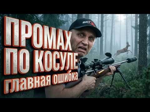 Analyzing missed shots after a Siberian roe deer hunt