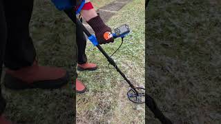 I had to share, my client 73yrs old got to use my Garrett before me but he had so much fun