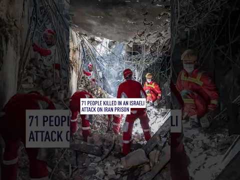 71 People Killed In An Israeli Attack On Iran Prison