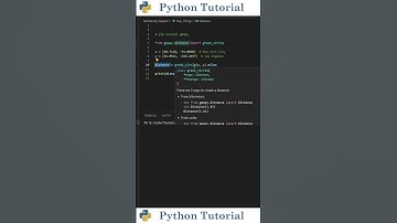 Calculating Distance Between Geographical Points With Geopy | Python Tutorial