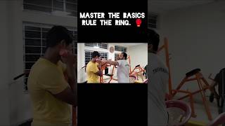 Master the basics. Rule the ring🥊Strong fundamentals create champions #boxing