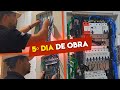 ⚡ Montando o QUADRO de DISTRIBUIÇÃO 220V Bifásico da CASA CENTENÁRIA