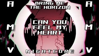 Bring Me The Horizon - Can You Feel My Heart (Animation @Huskyii) (Remix) HQ ✘ Nightcore | AMV