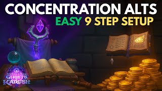 Enchanting Concentration Alts Made Easy (9 Steps, WoW Patch 11.2 Season 3)