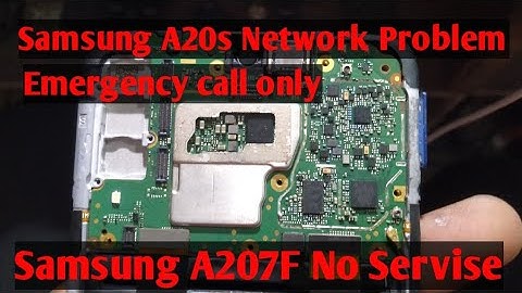 Samsung A207f Network Problem। Samsung A20s No Servise। Samsung A20S Emergency Call only Network