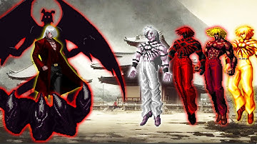 [Mugen KOF] Devourer Element Vs Phoenix Orochi Team