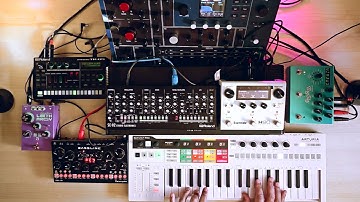 153▶️ Voyage 🚀 (Roland SE-02 + H90 // TR-6S // Erica Synths DB-01 + Lethargy // Waldorf M + Bigsky)