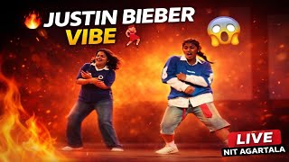College Girls Dance on Justin Bieber Song🔥|NIT Agartala Performance😱 #dance #music #trending #viral