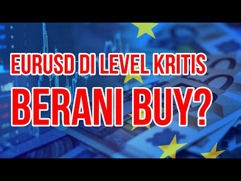 EURUSD Di Level Kritis, Potensi Beli Dengan Low Risk?