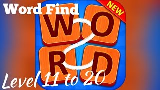 Word Connect 2022 - Puzzle Game - Word Link - Cross Word | Word Find - Level 11 to 20 | Tiny Toons screenshot 5