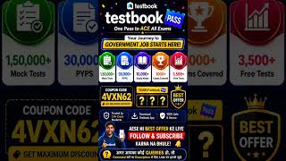 Testbook : Indias no.1 Learning App | Buy testbook pass and Access to all govt.exams #testbookpass