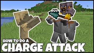 How To Do A CHARGE ATTACK In MINECRAFT Net Worth