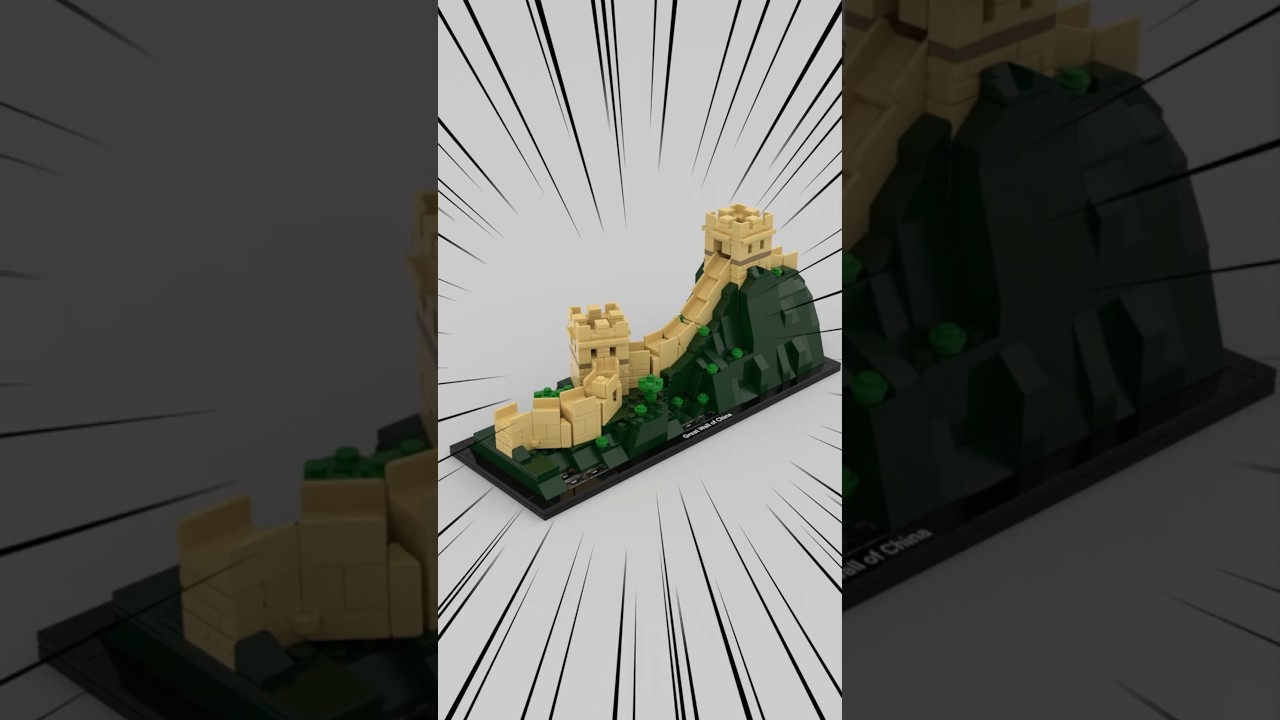 LEGO 21041 Great Wall Satisfying Speed Build 